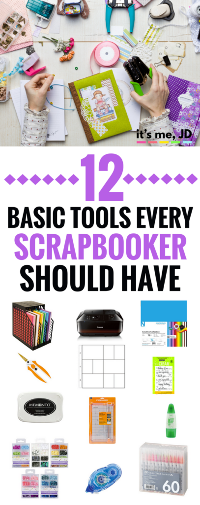 A Beginners Guide to Essential Scrapbooking Tools