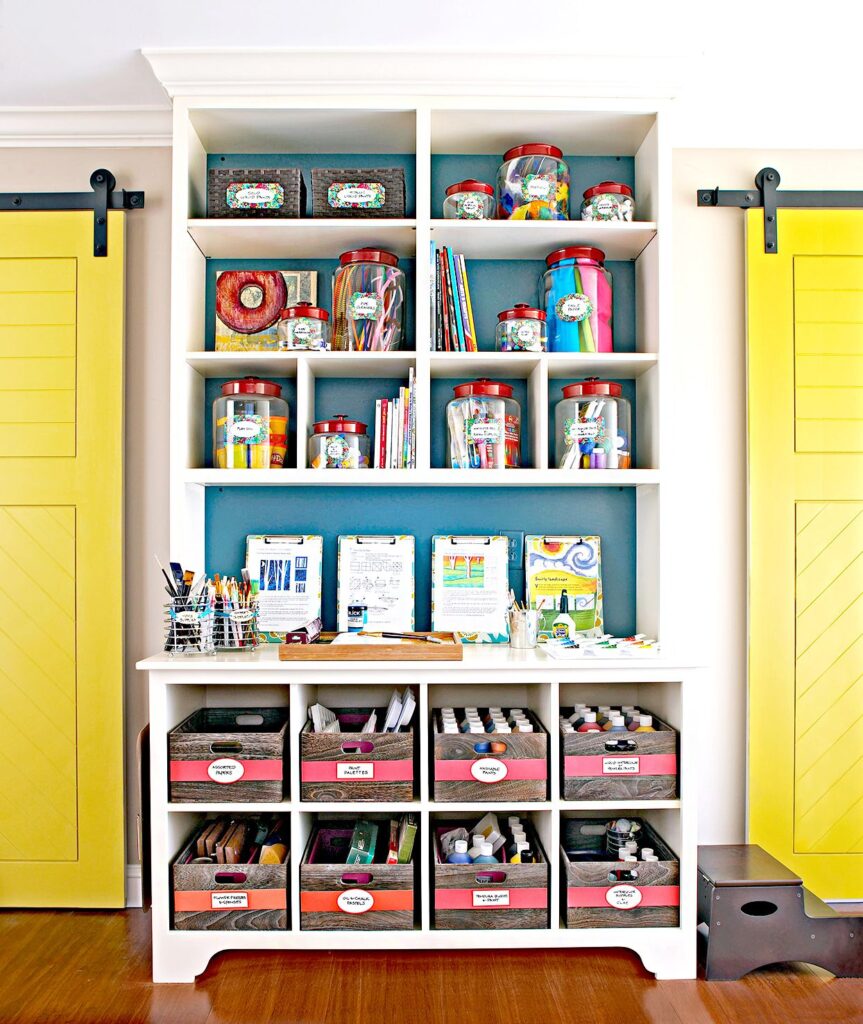 Simple Solutions for a Well-Organized and Functional Scrapbooking Space