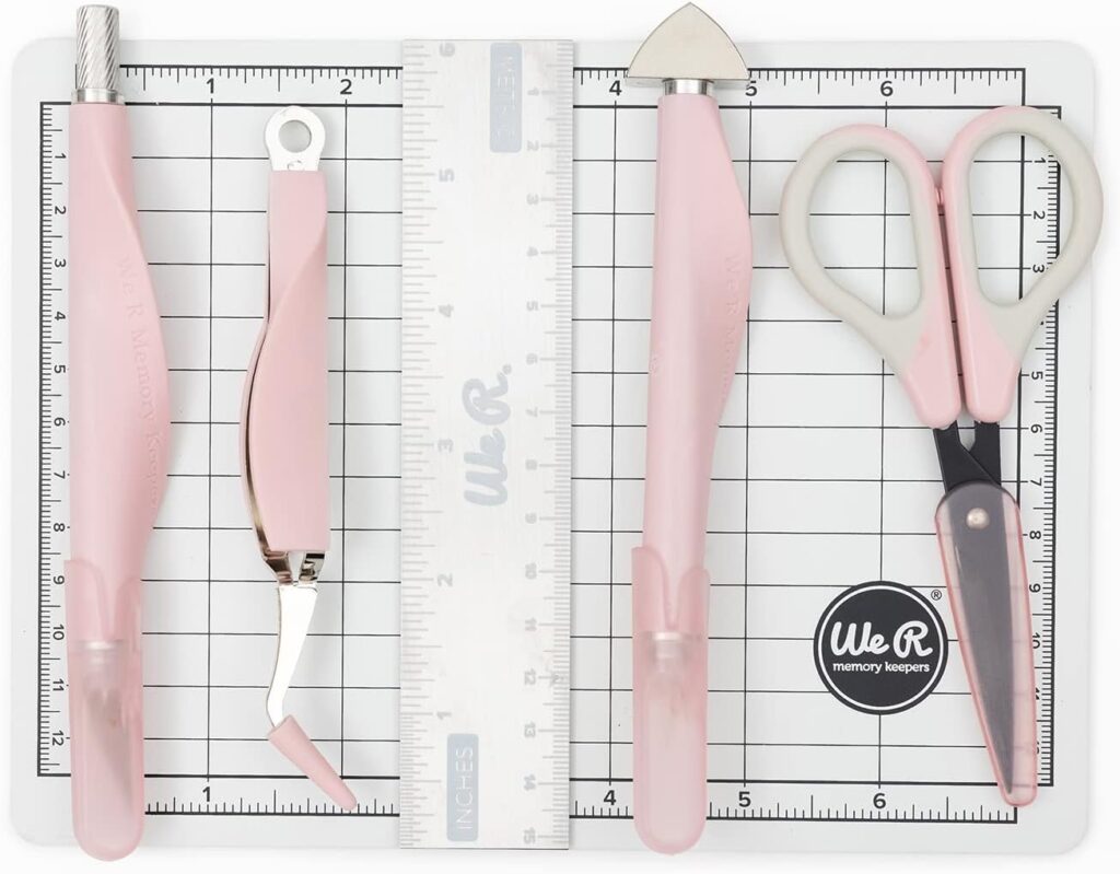 We R Memory Keepers - Pink Mini Tool Kit